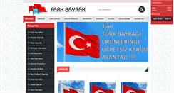 Desktop Screenshot of farkbayrak.com